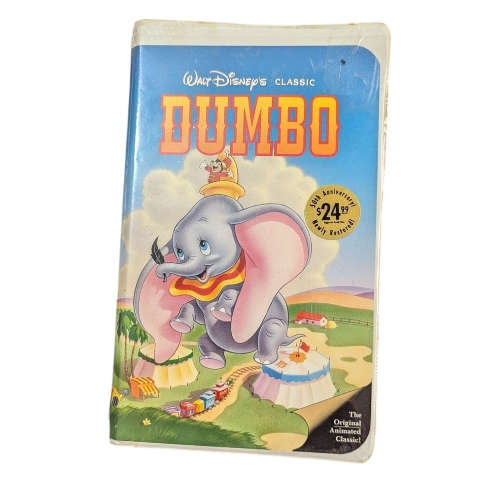 Walt‎ Disney's Classic Dumbo VHS Tape sealed READ